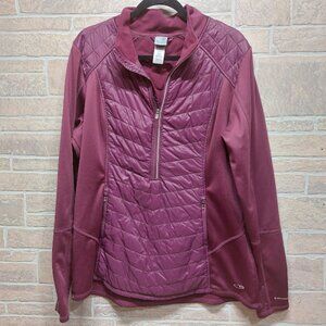 Champion Duo Dry Venture Warm Size Womens XXL Burgundy Jacket